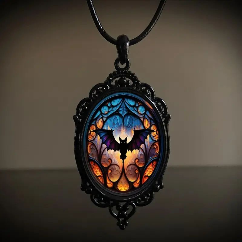 Bat Pendant Necklace