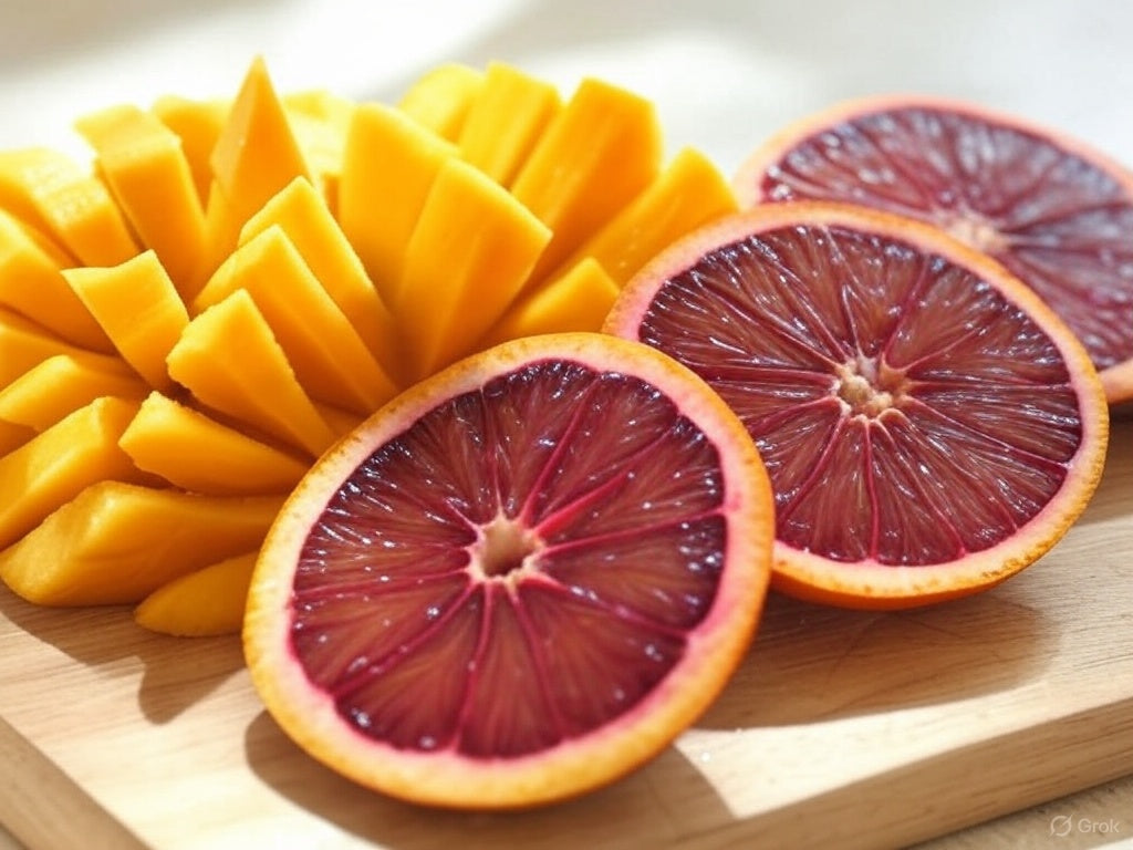 Fruits - Blood Orange & Mango