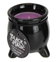 Black Magic Cauldron Candles