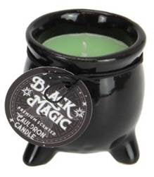 Black Magic Cauldron Candles