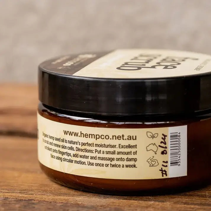 Organic Hemp Face Scrub