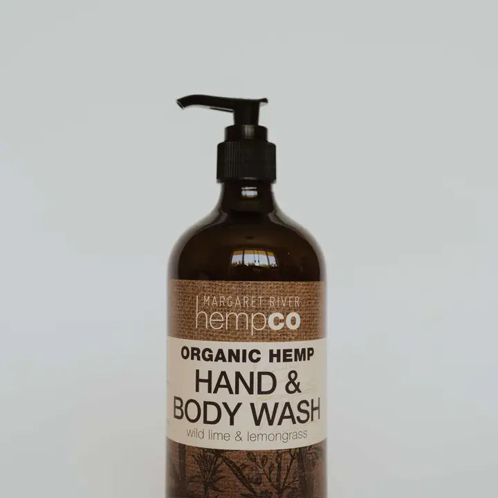 Organic Hemp Hand & Body Wash - Wild Lime & Lemongrass