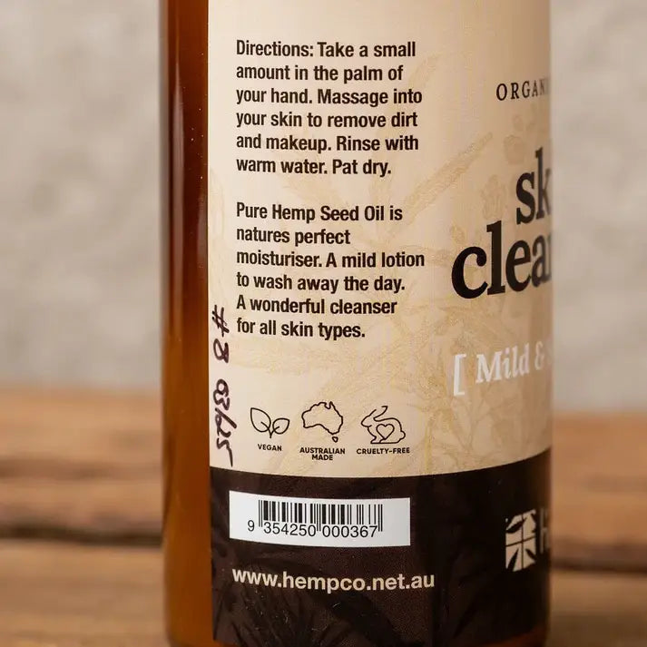 Organic Hemp Face Cleanser