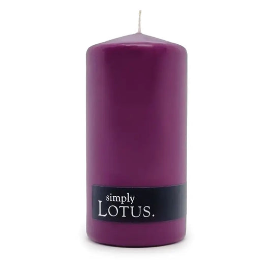 Lotus Pillar Candle