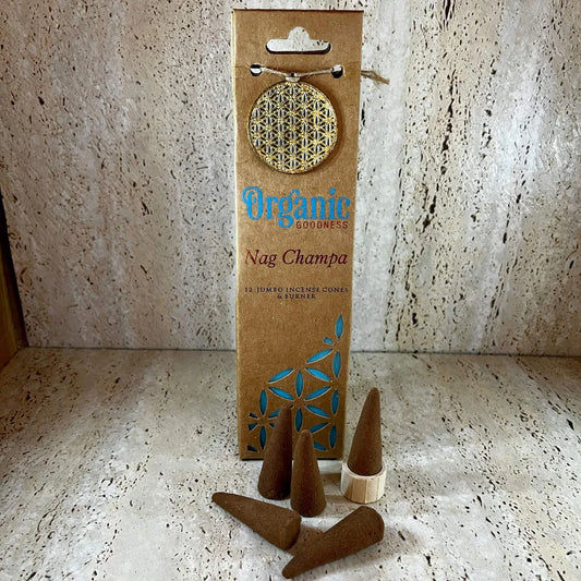 Organic Goodness Cones - NAG CHAMPA