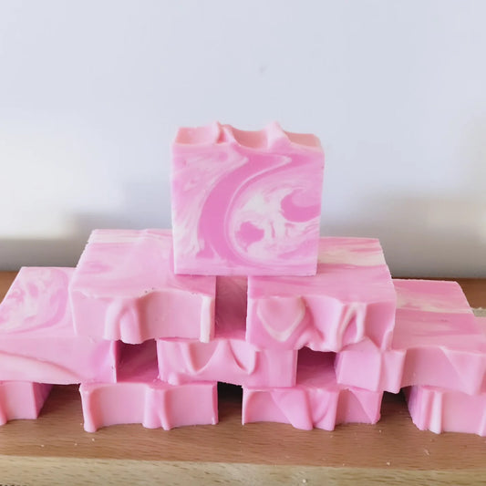 Pink Lychee & Guava Handmade Soap
