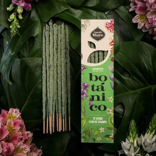 Sagrada Madre Botanical Incense - Green Tea Champa