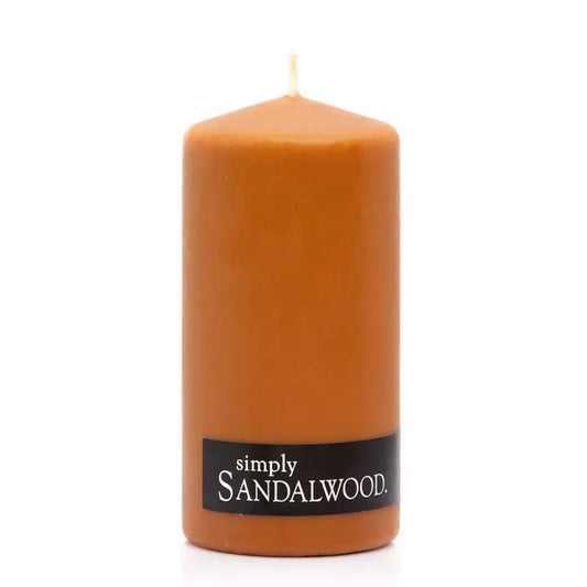 Sandalwood Pillar Candle