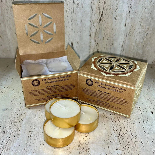 Organic Goodness - Tealight Candles JASMINE (12 candles)