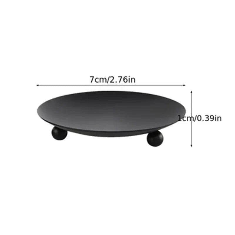 Wrought Iron Candle Holder 7 cm